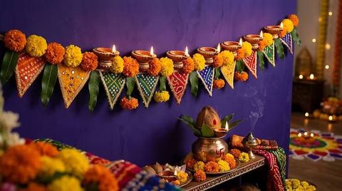 Diwali Decoration Guide: Home Entrance Styling, Diyas, Flowers and Traditional Elements